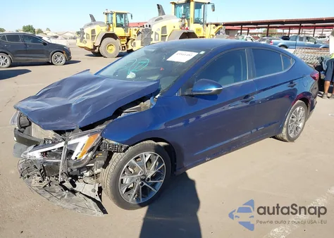 2020 Hyundai Elantra Limited from USA, damaged, VIN 5NPD84LF4LH528939
